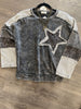 J her star mineral wash top