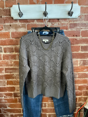 KyeMi charcoal sweater