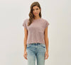 Dusty rose pocket sweater