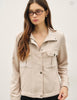 Cropped Jacket Cream
