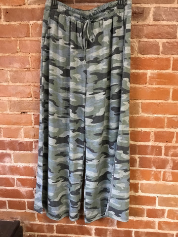 The Nest Camo Wide Leg Pants
