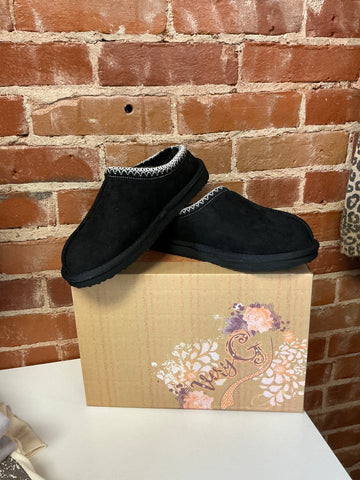 Black Very G Sherpa Slip on