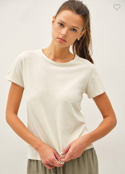 Be cool cream basic tshirt