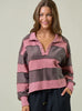 Dusty Rose Block Sweatshirt