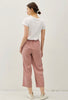Summer mauve wide leg pant