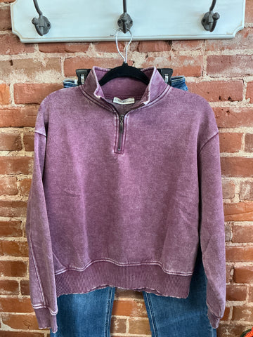 Zenana eggplant fleece