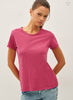 Be Cool Magenta Basic Tshirt