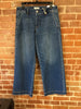 KanCan Petite Mid Rise Wide Leg Jean