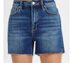 Risen high rise side slit shorts