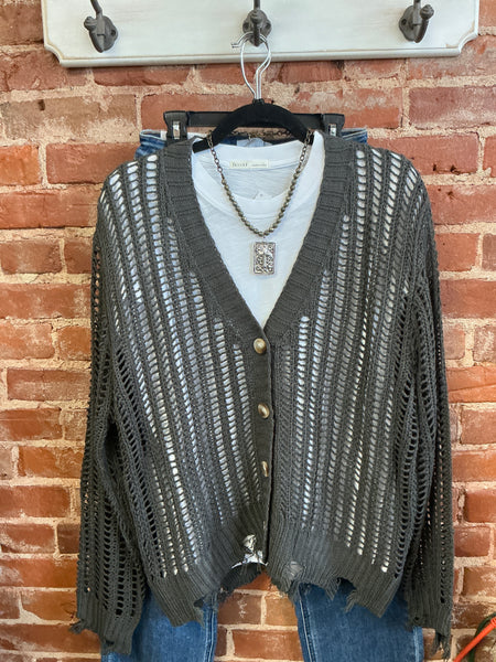 Mello charcoal sweater