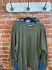 Zenana olive crew neck