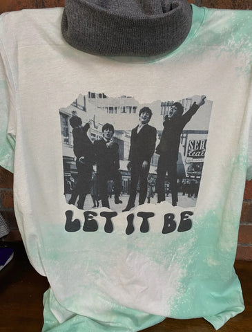 Let it be graphic T-shirt