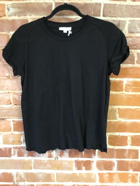 Black Aemi + Co Basic Tee
