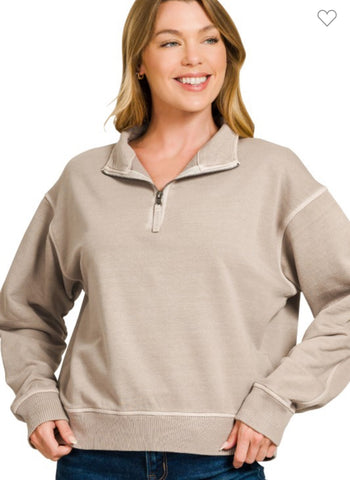 Ash mocha sweatshirt
