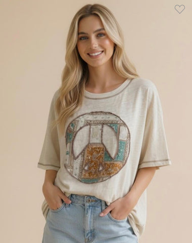 Haptics peace T-shirt