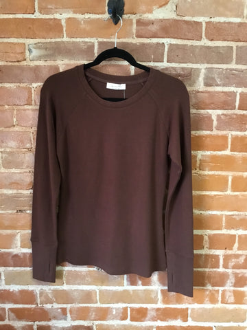 Dae and Rae Chocolate Brown long Sleeve