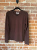 Dae and Rae Chocolate Brown long Sleeve
