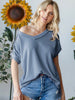 7th Ray v neck top