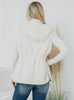 Cream faux fur vest